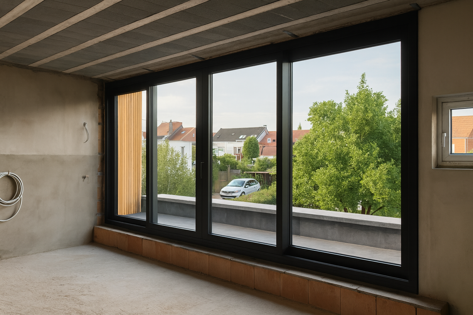 Technicien installation fenêtre Bruxelles