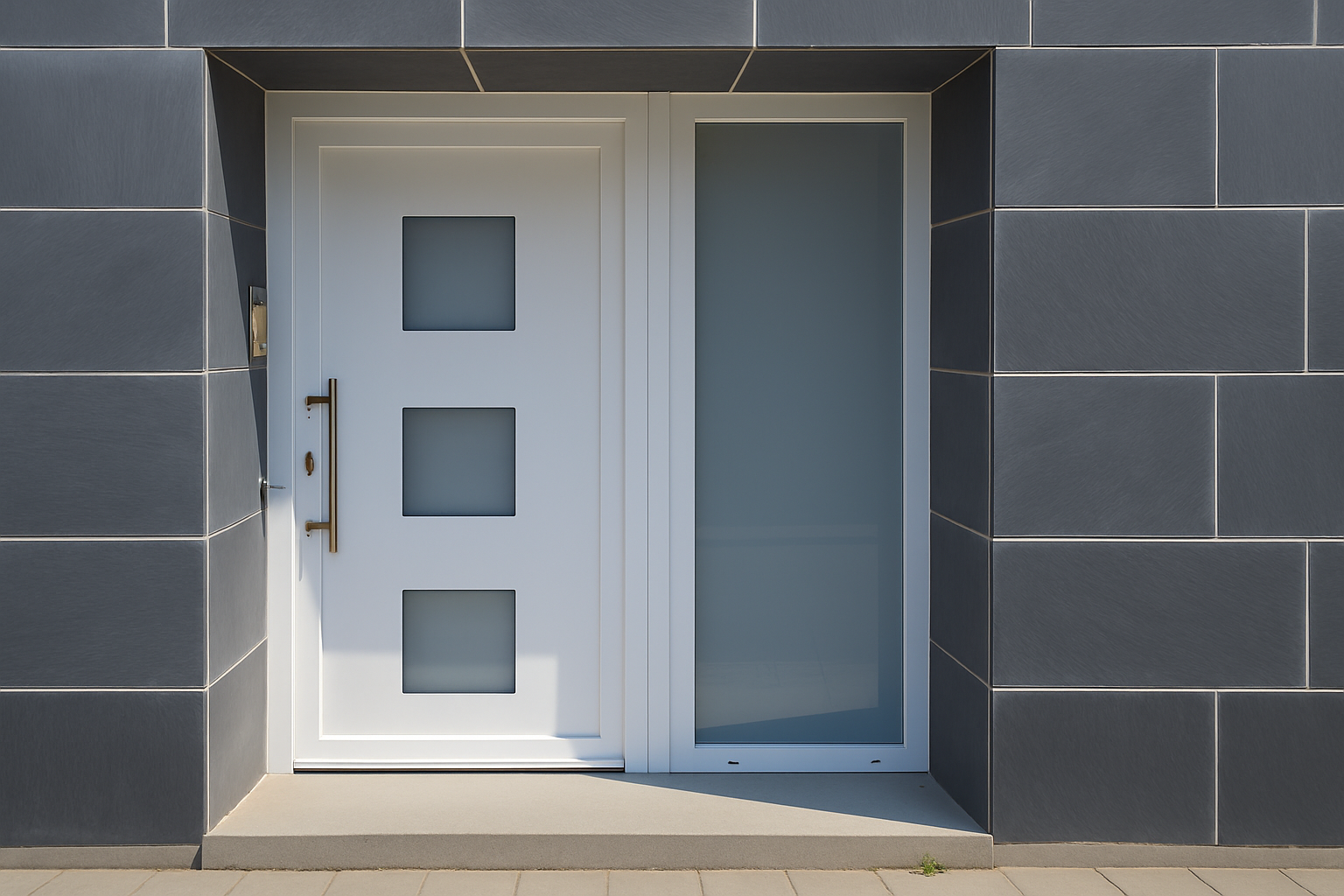 Porte entrée sécurisée Bruxelles